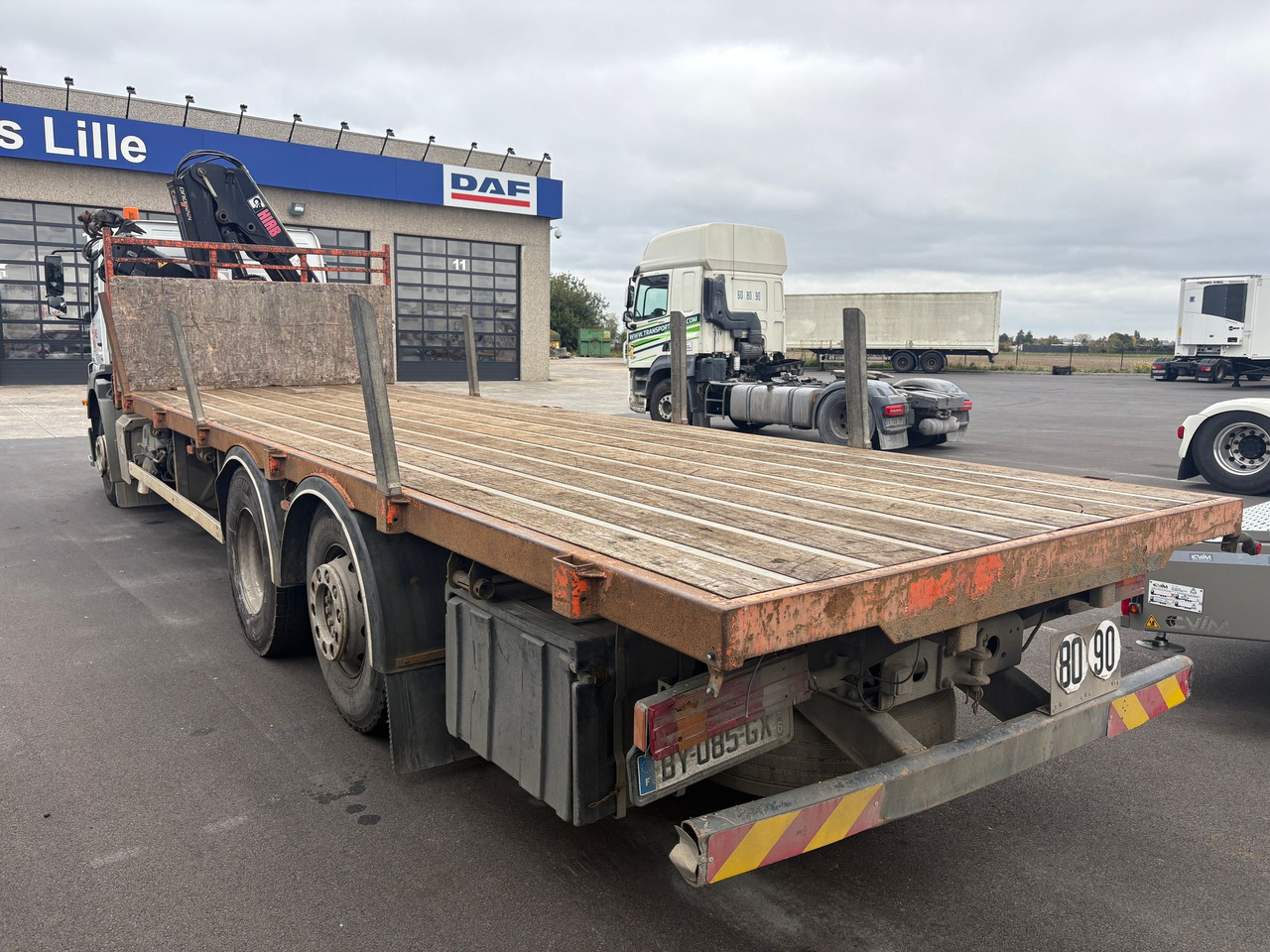 Mercedes Axor 2533 - Truk flatbed: gambar 5 Mercedes Axor 2533 - Truk flatbed: gambar 5