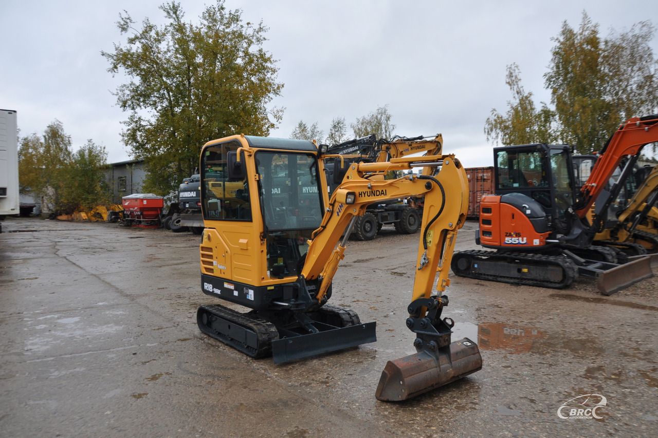 Hyundai R18-9AK - Ekskavator mini: gambar 2 Hyundai R18-9AK - Ekskavator mini: gambar 2