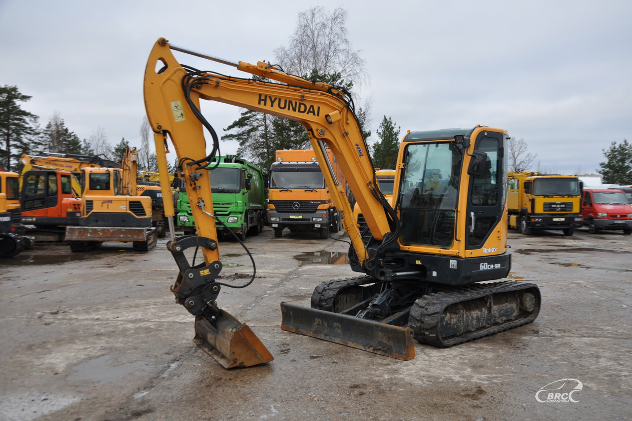 Hyundai R60CR-9A - Ekskavator perayap: gambar 1 Hyundai R60CR-9A - Ekskavator perayap: gambar 1