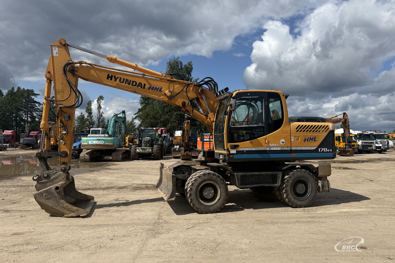 Hyundai Robex - Ekskavator roda: gambar 3 Hyundai Robex - Ekskavator roda: gambar 3