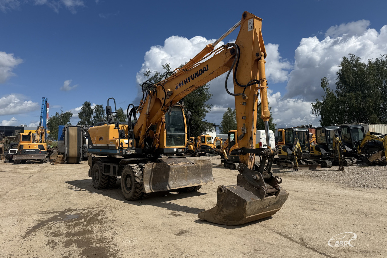 Hyundai Robex - Ekskavator roda: gambar 2 Hyundai Robex - Ekskavator roda: gambar 2