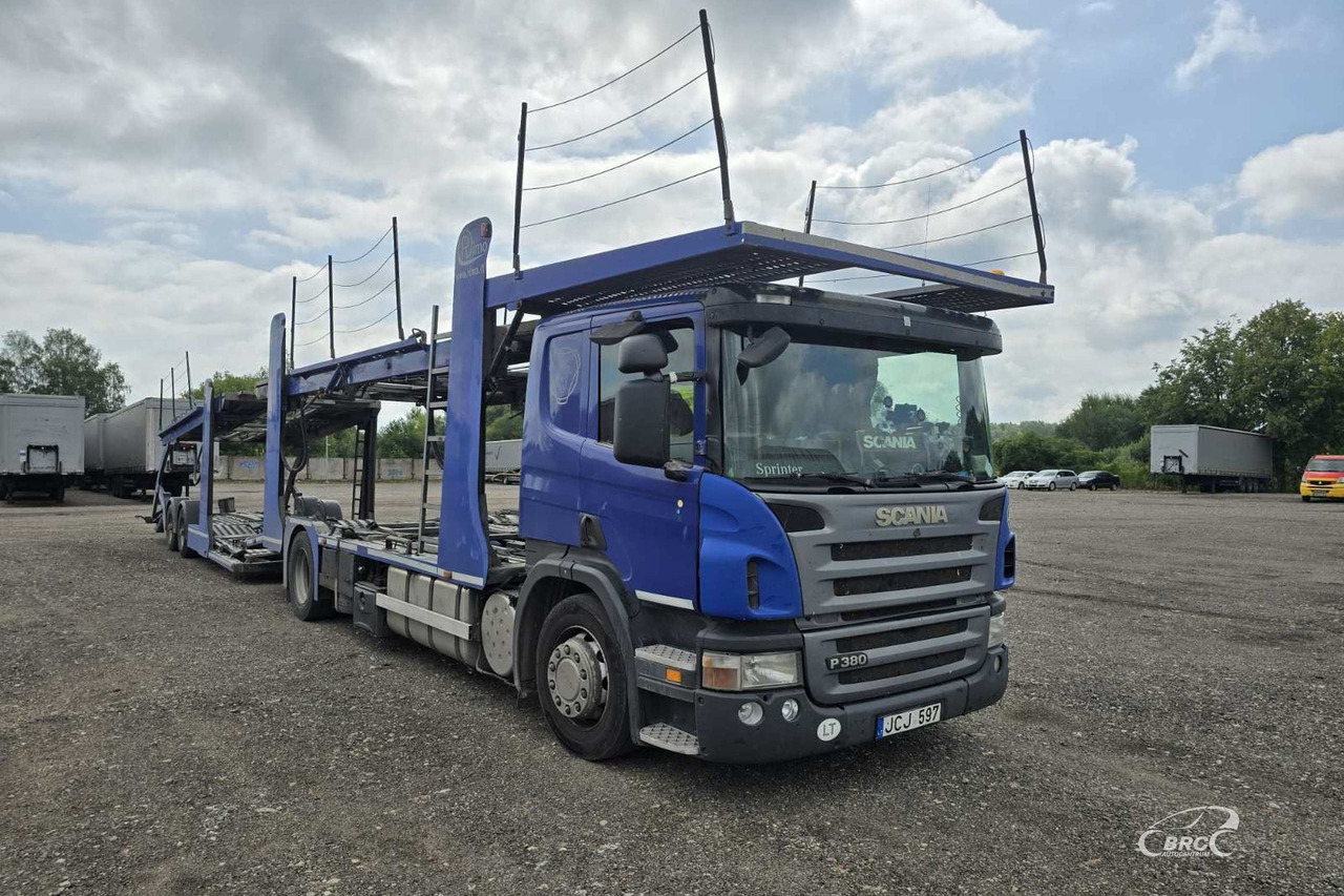 Scania P 380 - Truk pengangkut mobil: gambar 2 Scania P 380 - Truk pengangkut mobil: gambar 2