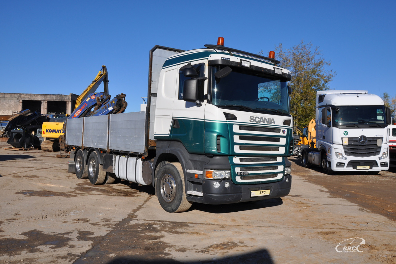 Scania R 480 - Truk flatbed: gambar 2 Scania R 480 - Truk flatbed: gambar 2