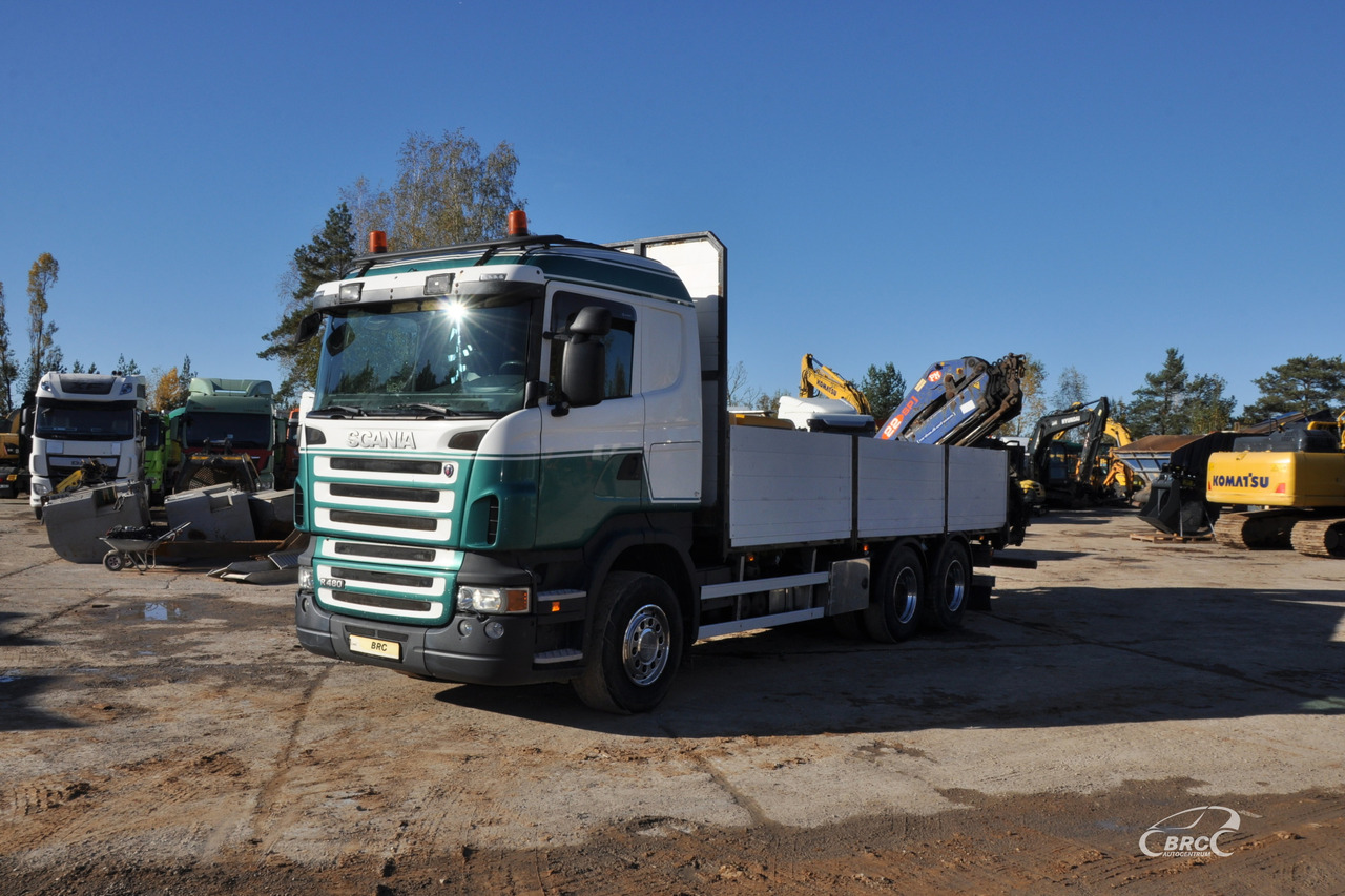 Scania R 480 - Truk flatbed: gambar 1 Scania R 480 - Truk flatbed: gambar 1