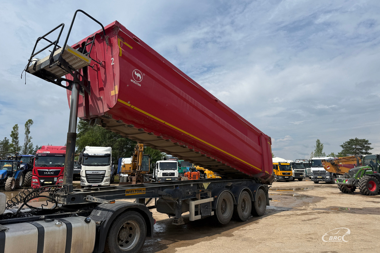 Wielton NW-3 - Semi-trailer jungkit: gambar 1 Wielton NW-3 - Semi-trailer jungkit: gambar 1