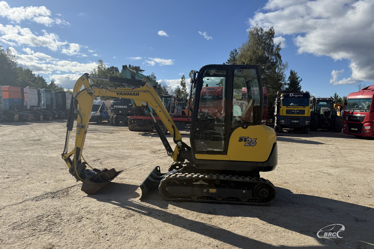 Yanmar SV26 - Ekskavator mini: gambar 3 Yanmar SV26 - Ekskavator mini: gambar 3