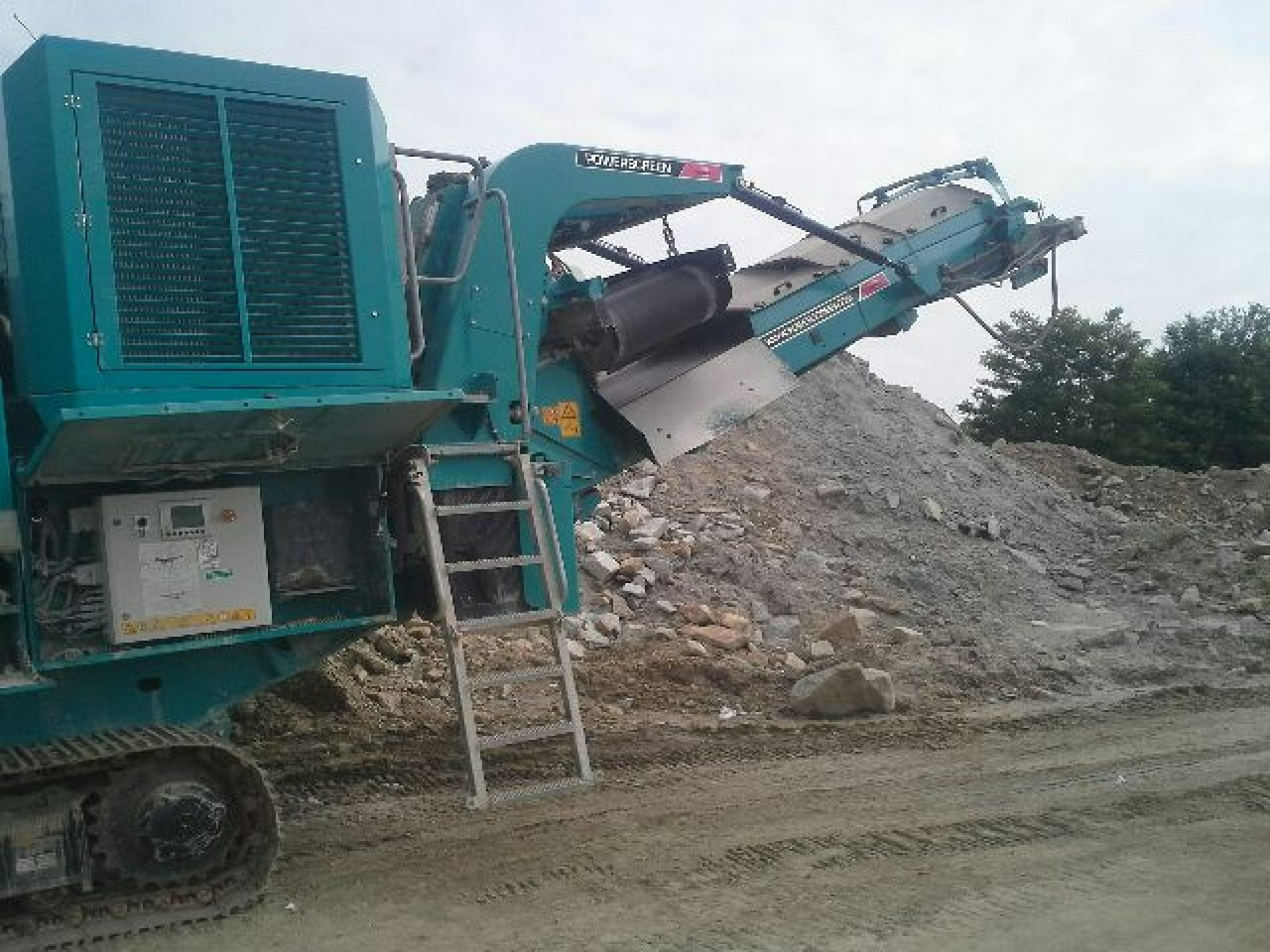 Extec PowerScreen Trakpactor 320 CR 027 Wydajność nawet do 320t/h - Penghancur dampak: gambar 2 Extec PowerScreen Trakpactor 320 CR 027 Wydajność nawet do 320t/h - Penghancur dampak: gambar 2