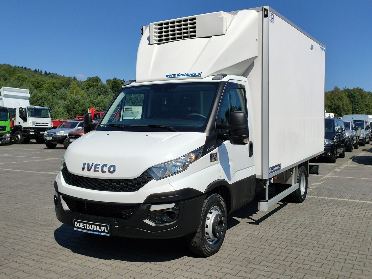 Iveco Daily 70C17 Chłodnia Hakowa / Hakówka Agregat THERMO KING V-500 - Van berpendingin: gambar 4 Iveco Daily 70C17 Chłodnia Hakowa / Hakówka Agregat THERMO KING V-500 - Van berpendingin: gambar 4