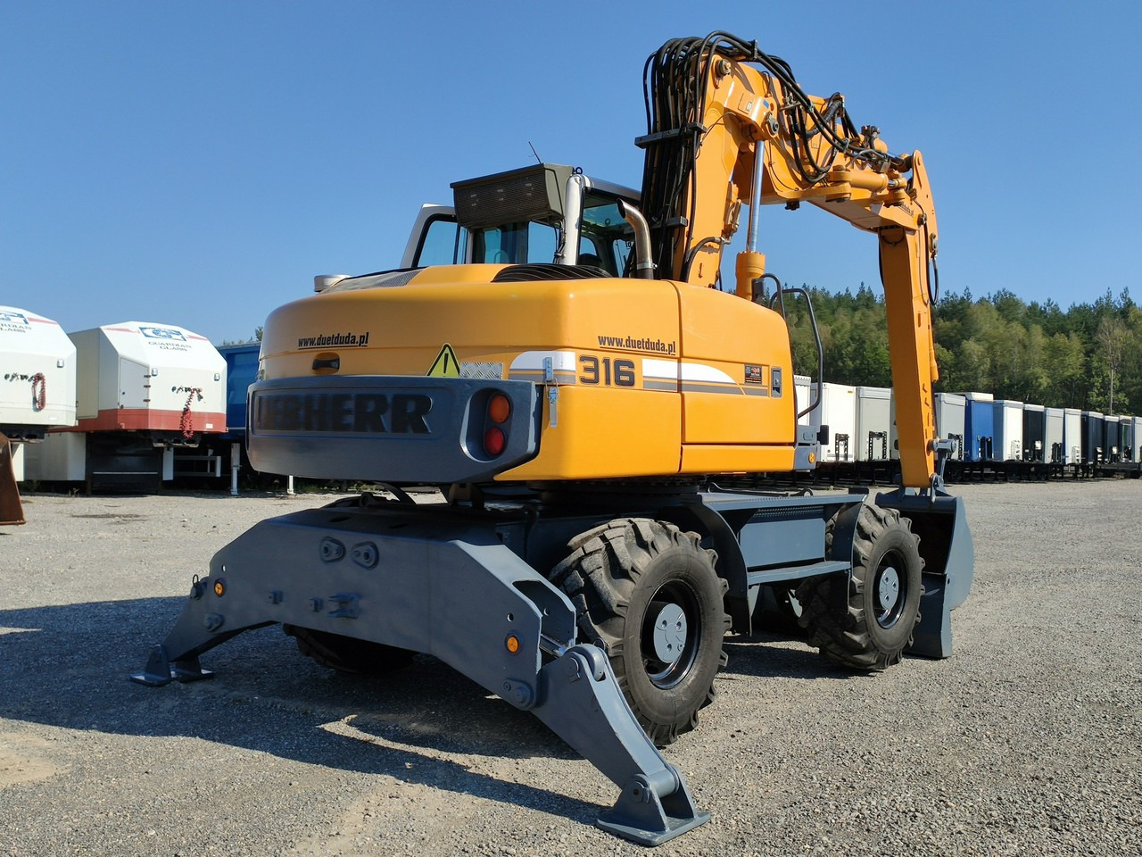 Ekskavator roda Liebherr A316 Maszyna po Pełnym Tulejowaniu Bez Luzów i Wycieków: gambar 15