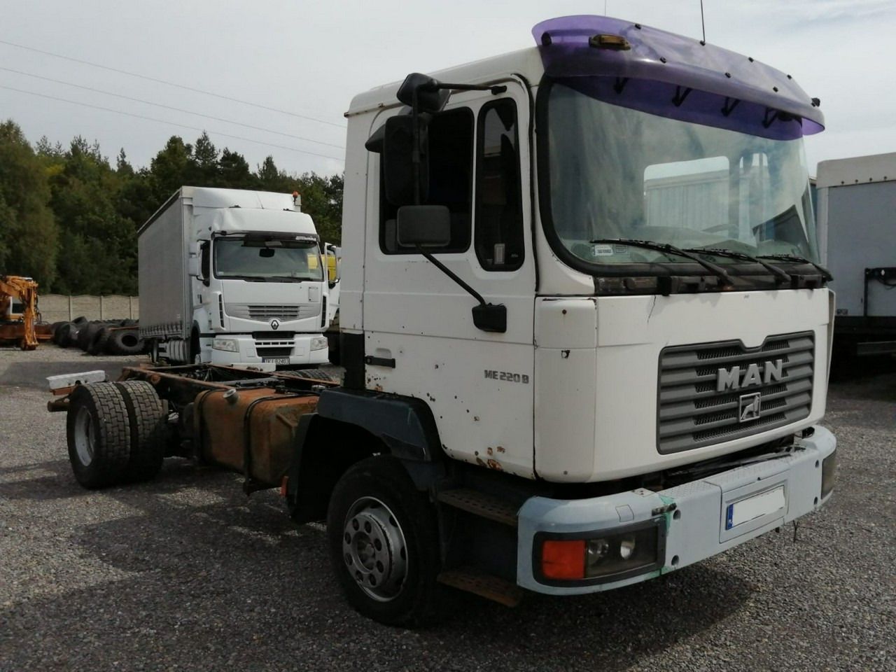 MAN ME 220B 4x2 Rama do zabudowy Sprawny !!! - Truk sasis: gambar 2 MAN ME 220B 4x2 Rama do zabudowy Sprawny !!! - Truk sasis: gambar 2