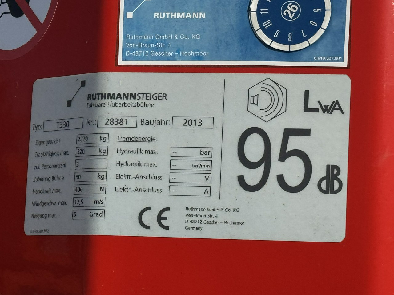 MAN TGL 7.150 Zwyżka Ruthmann T330 33-Metry DMC 7500KG 21m w Bok - Platform udara yang dipasang di truk: gambar 4 MAN TGL 7.150 Zwyżka Ruthmann T330 33-Metry DMC 7500KG 21m w Bok - Platform udara yang dipasang di truk: gambar 4