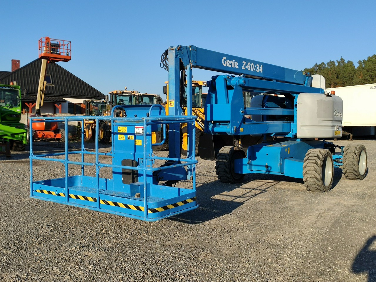 Boom artikulasi Manitou 200 ATJ,Genie Z60/34 PODNOŚNIK PRZEGUBOWY TELEKOPOWY JGL 4x4 4WD: gambar 9
