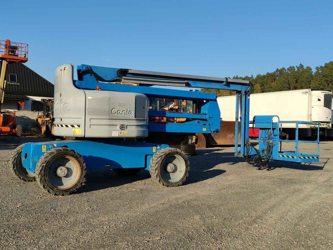 Boom artikulasi Manitou 200 ATJ,Genie Z60/34 PODNOŚNIK PRZEGUBOWY TELEKOPOWY JGL 4x4 4WD: gambar 16