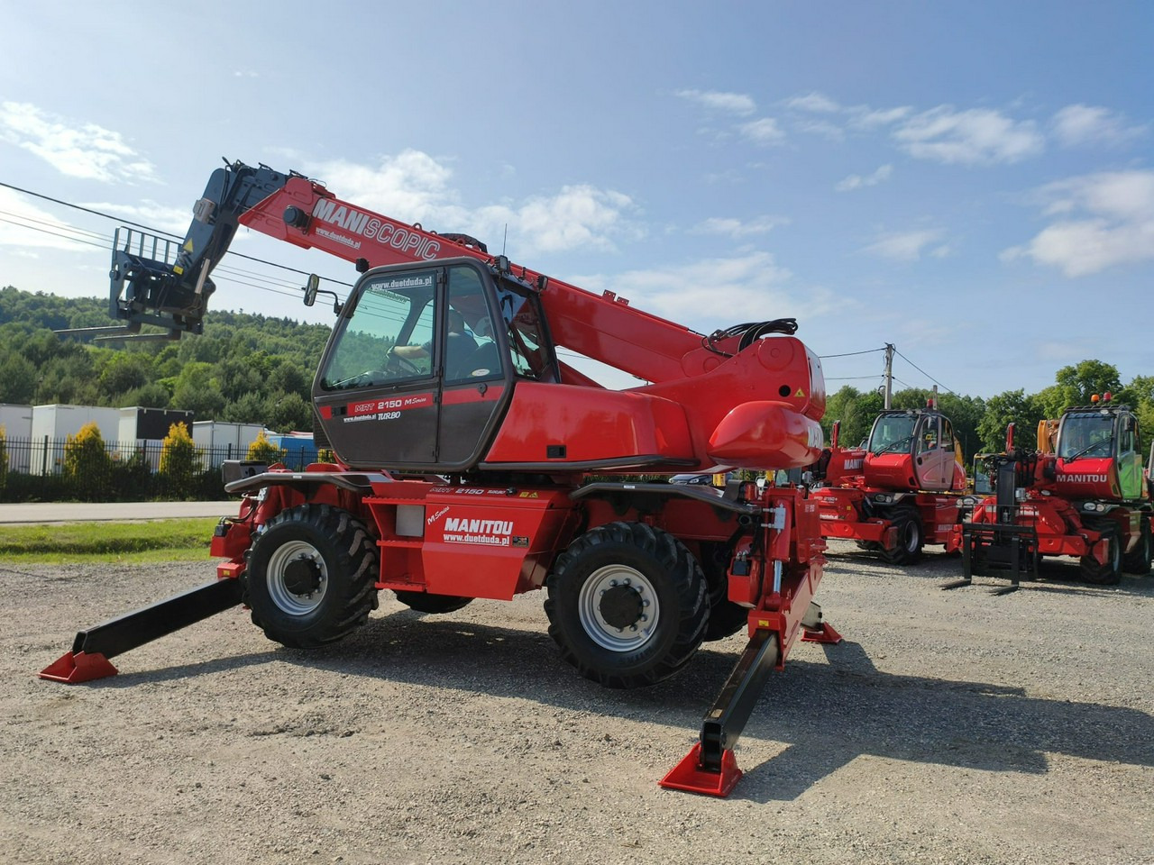 Manitou MRT 2150 ROTO Ładowarka Teleskopowa Obrotowa 2550 1850 1840 - Telehandler: gambar 4 Manitou MRT 2150 ROTO Ładowarka Teleskopowa Obrotowa 2550 1850 1840 - Telehandler: gambar 4