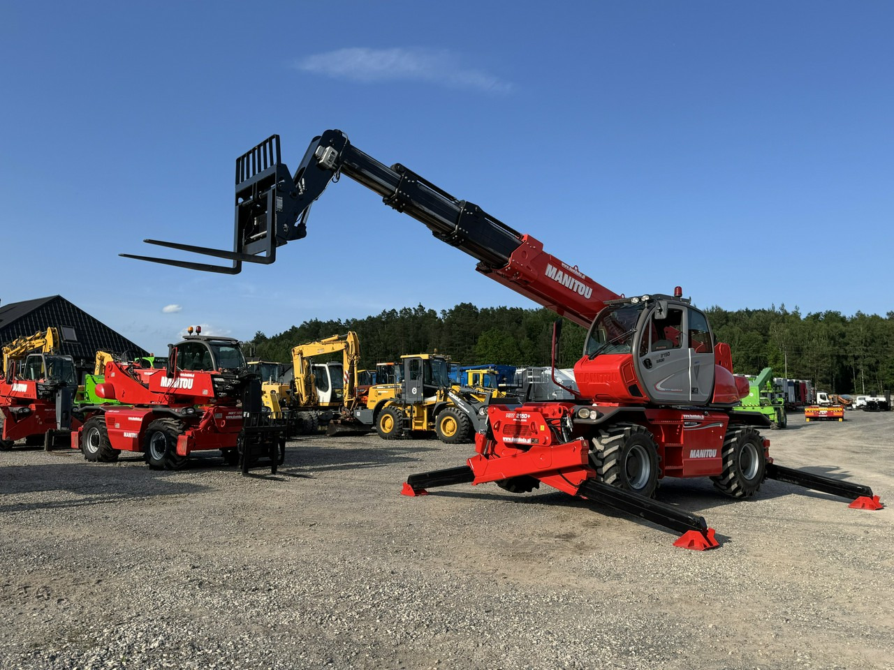 Manitou MRT 2150 ROTO Ładowarka Teleskopowa Obrotowa 2550 - Telehandler: gambar 5 Manitou MRT 2150 ROTO Ładowarka Teleskopowa Obrotowa 2550 - Telehandler: gambar 5