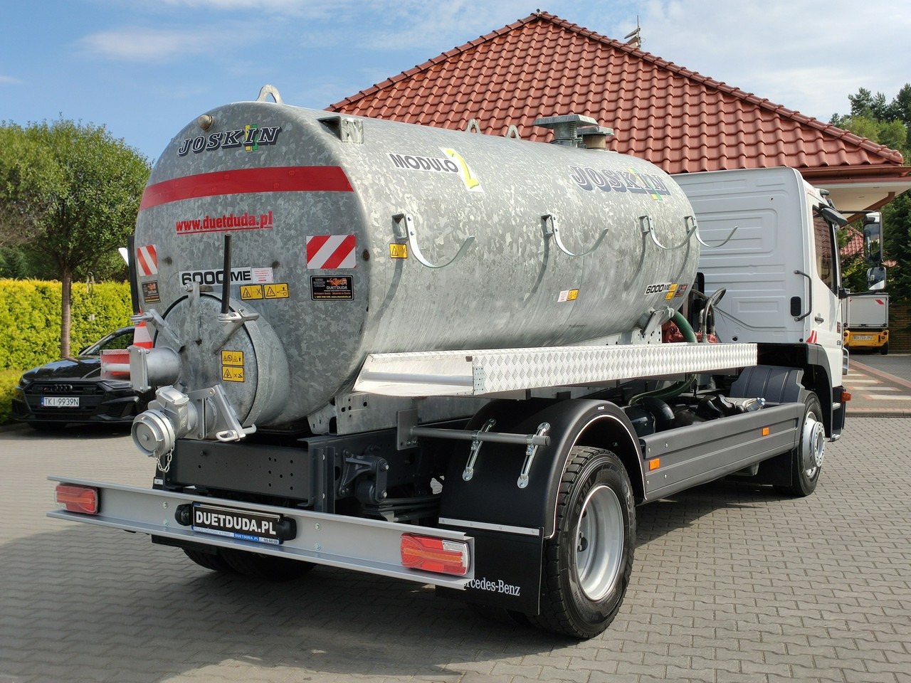 Mercedes Atego 1218 Asenizacyjny Szambiarka Beczka Szambowóz Poj.6m 2019r - Truk vakum: gambar 4 Mercedes Atego 1218 Asenizacyjny Szambiarka Beczka Szambowóz Poj.6m 2019r - Truk vakum: gambar 4