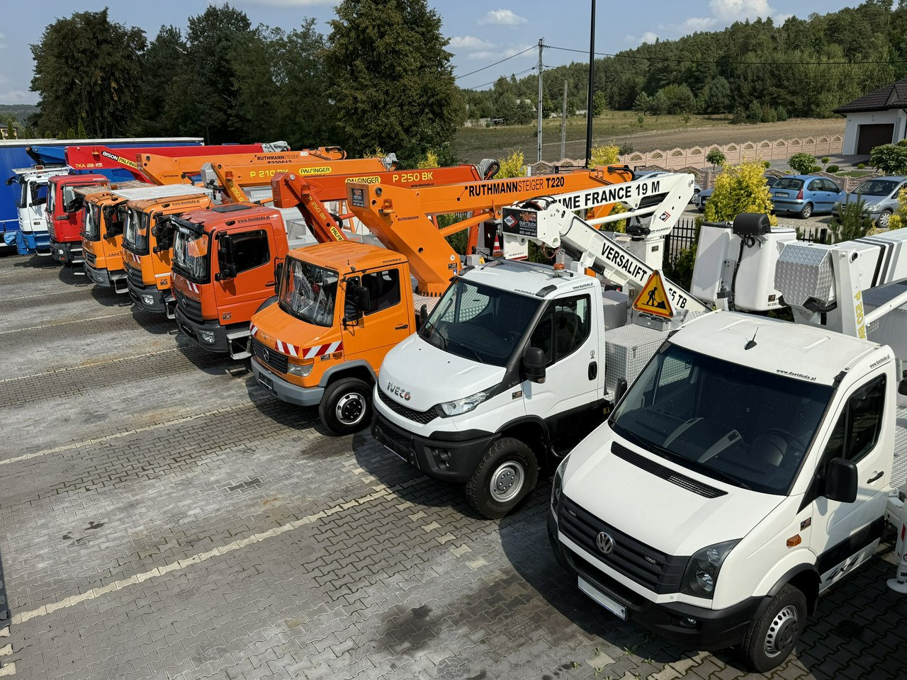 Mercedes Vario 814 D 4x4 Zwyżka RUTHMANN STEIGER T220 Podnośnik Koszowy - Platform udara yang dipasang di truk: gambar 5 Mercedes Vario 814 D 4x4 Zwyżka RUTHMANN STEIGER T220 Podnośnik Koszowy - Platform udara yang dipasang di truk: gambar 5