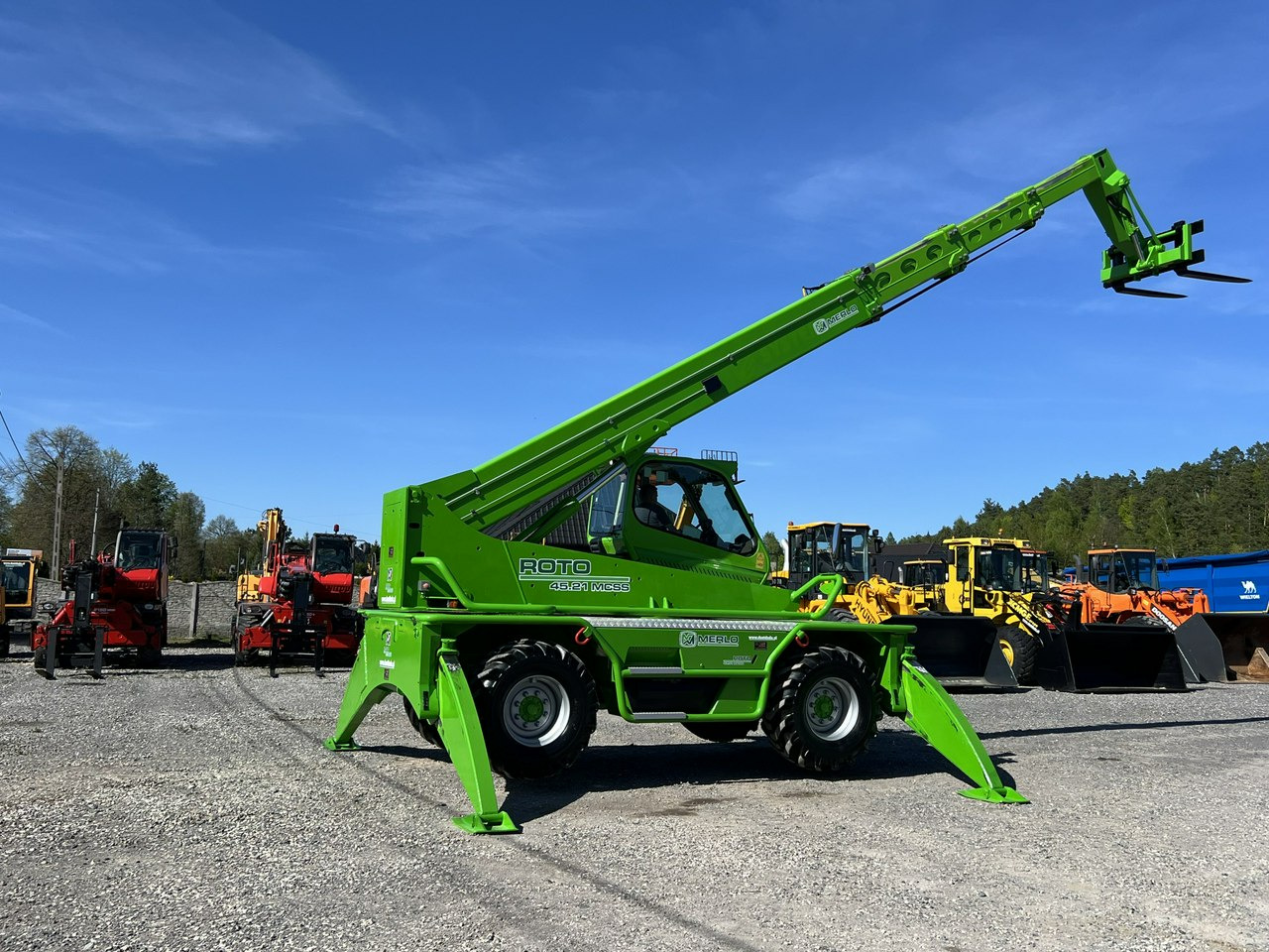 Telehandler Merlo Roto 45.21 MCSS ( 40.25 ) Zadbana Sprawna Super Stan: gambar 15