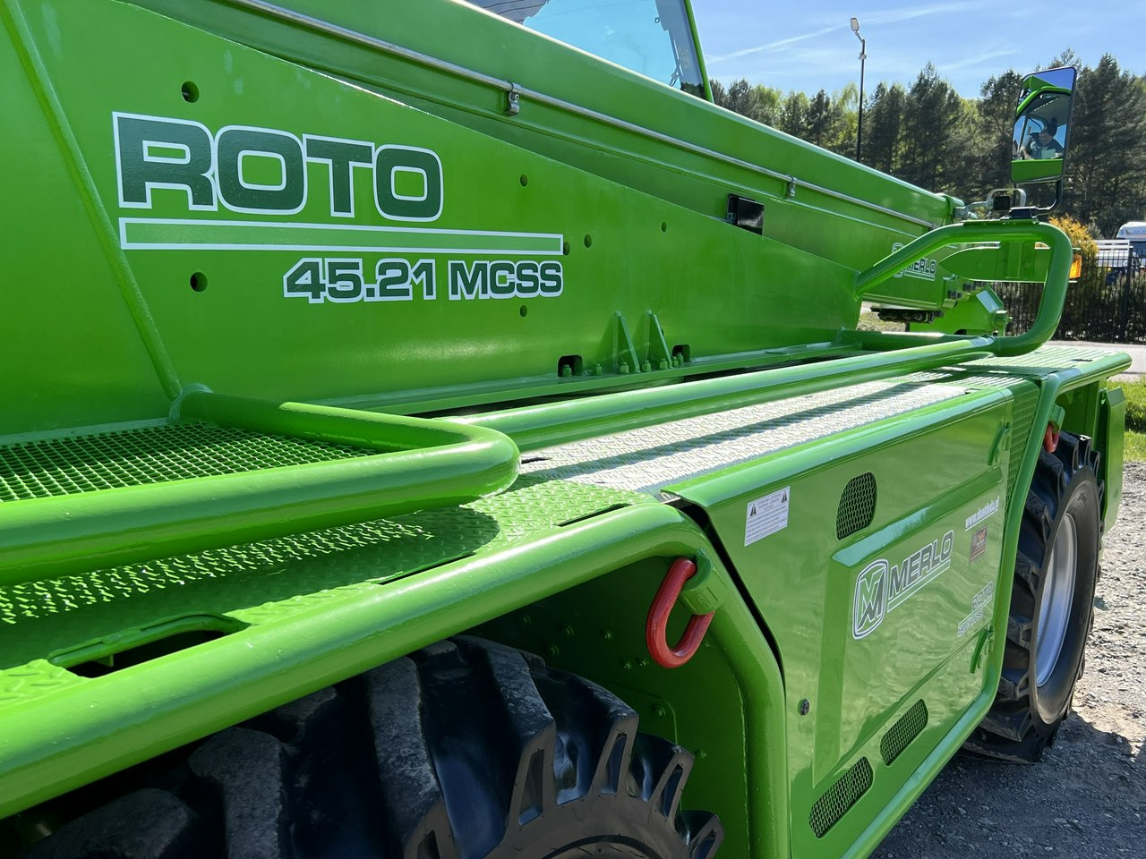 Telehandler Merlo Roto 45.21 MCSS ( 40.25 ) Zadbana Sprawna Super Stan: gambar 23