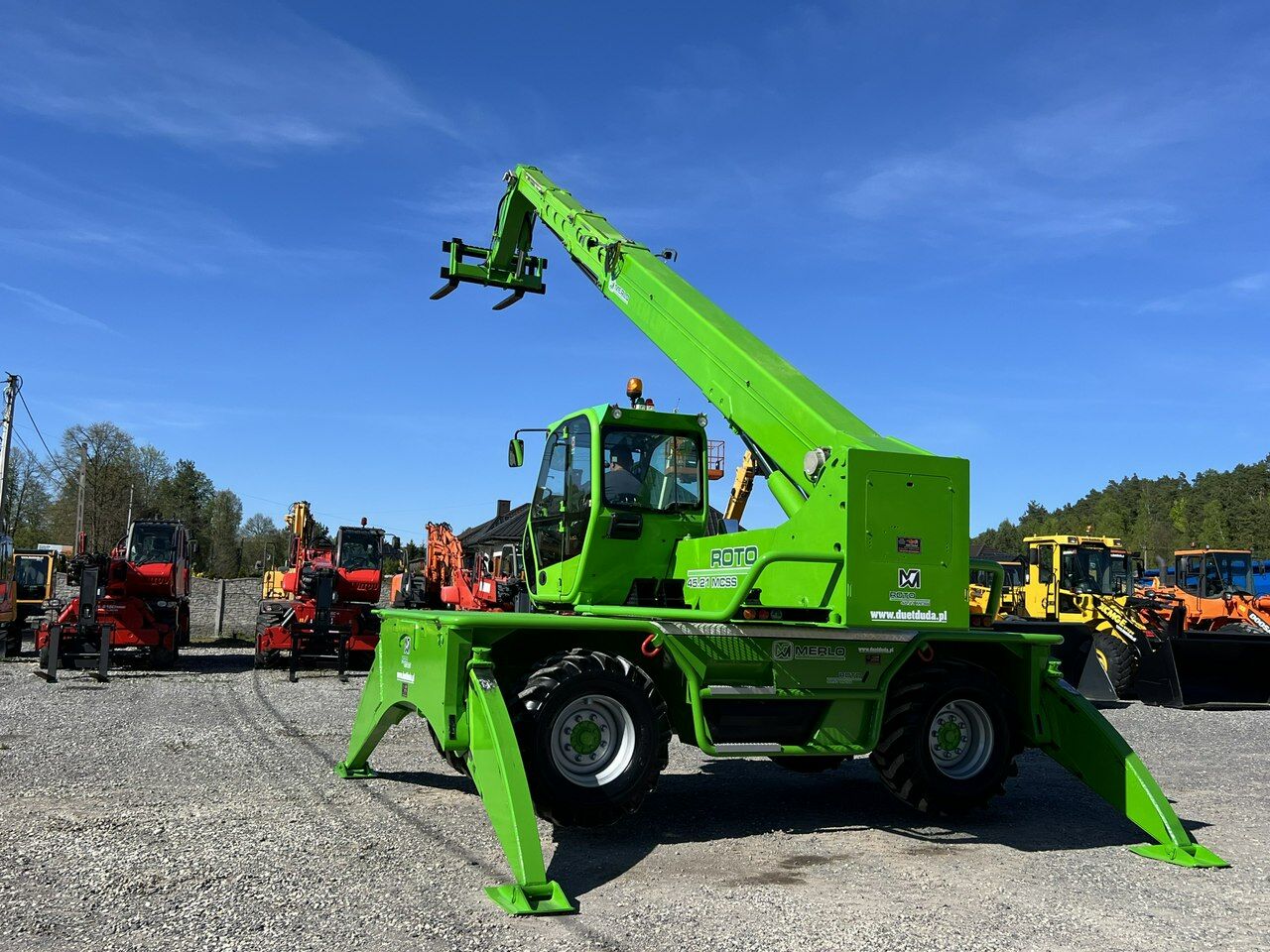 Telehandler Merlo Roto 45.21 MCSS ( 40.25 ) Zadbana Sprawna Super Stan: gambar 13 Telehandler Merlo Roto 45.21 MCSS ( 40.25 ) Zadbana Sprawna Super Stan: gambar 13
