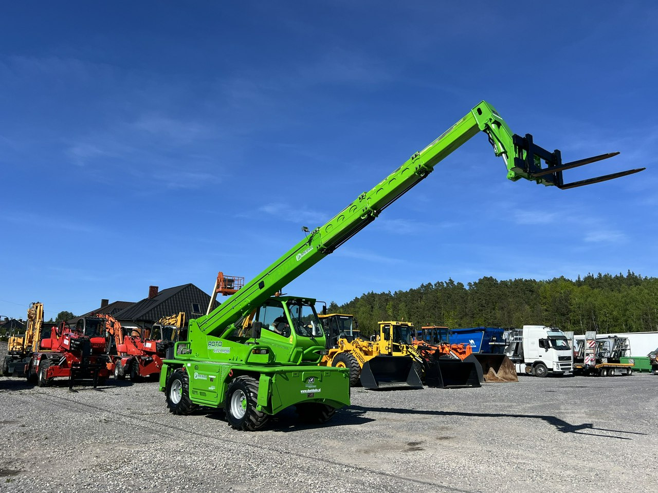 Telehandler Merlo Roto 45.21 MCSS ( 40.25 ) Zadbana Sprawna Super Stan: gambar 11