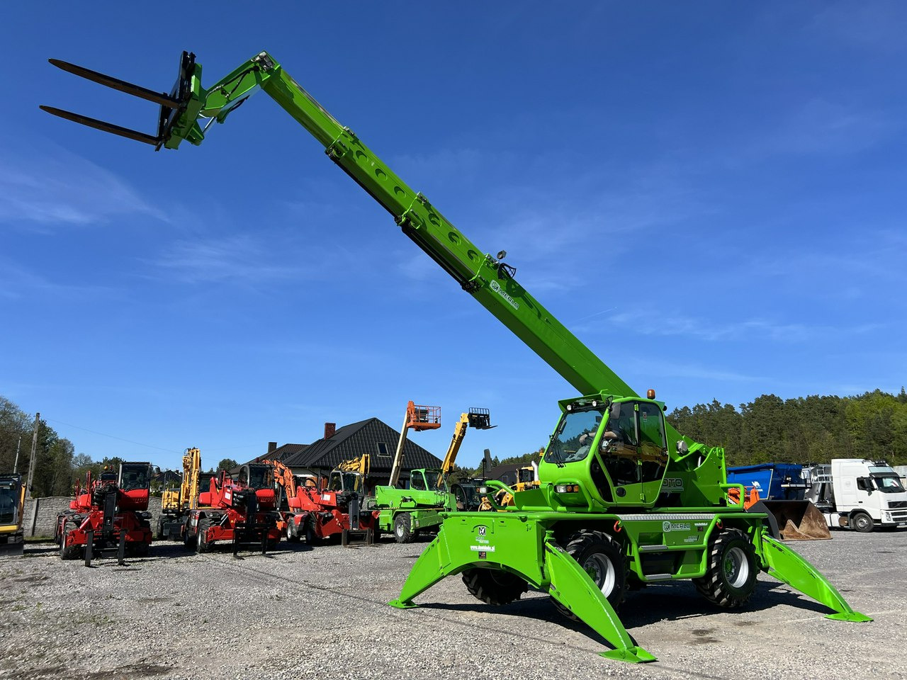Merlo Roto 45.21 MCSS ( 40.25 ) Zadbana Sprawna Super Stan - Telehandler: gambar 1 Merlo Roto 45.21 MCSS ( 40.25 ) Zadbana Sprawna Super Stan - Telehandler: gambar 1