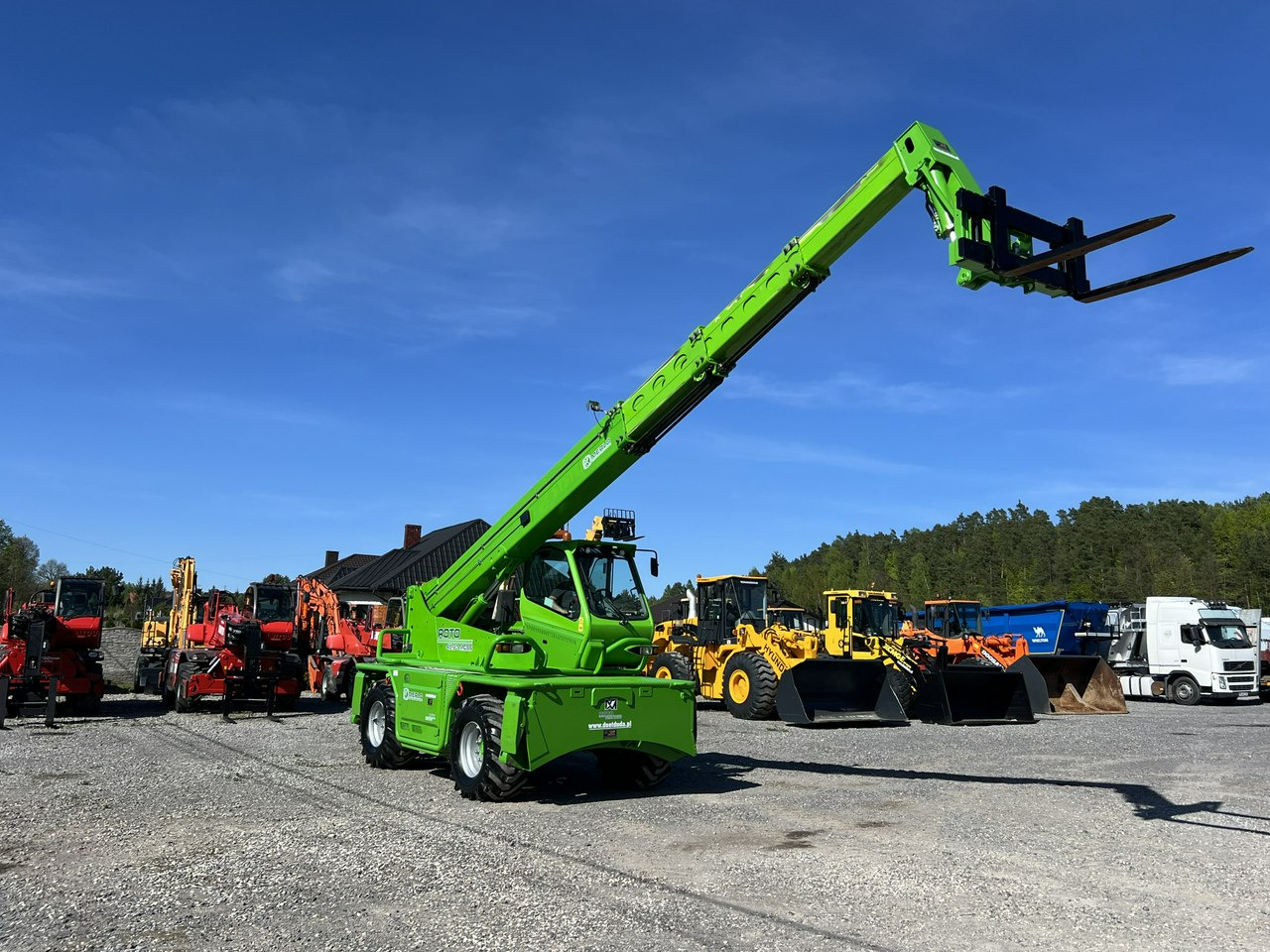 Merlo Roto 45.21 MCSS ( 40.25 ) Zadbana Sprawna Super Stan - Telehandler: gambar 3 Merlo Roto 45.21 MCSS ( 40.25 ) Zadbana Sprawna Super Stan - Telehandler: gambar 3