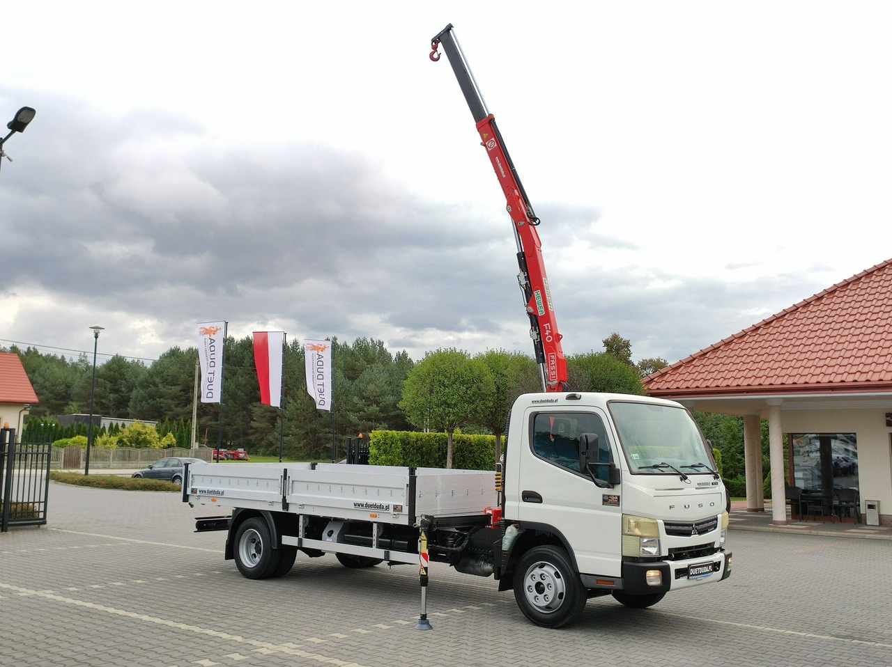 Mitsubishi Canter Fuso 7C15 3.0/150KM HDS FASSI F40 UNIKAT Super Stan !!! - Truk flatbed, Truk derek: gambar 5 Mitsubishi Canter Fuso 7C15 3.0/150KM HDS FASSI F40 UNIKAT Super Stan !!! - Truk flatbed, Truk derek: gambar 5