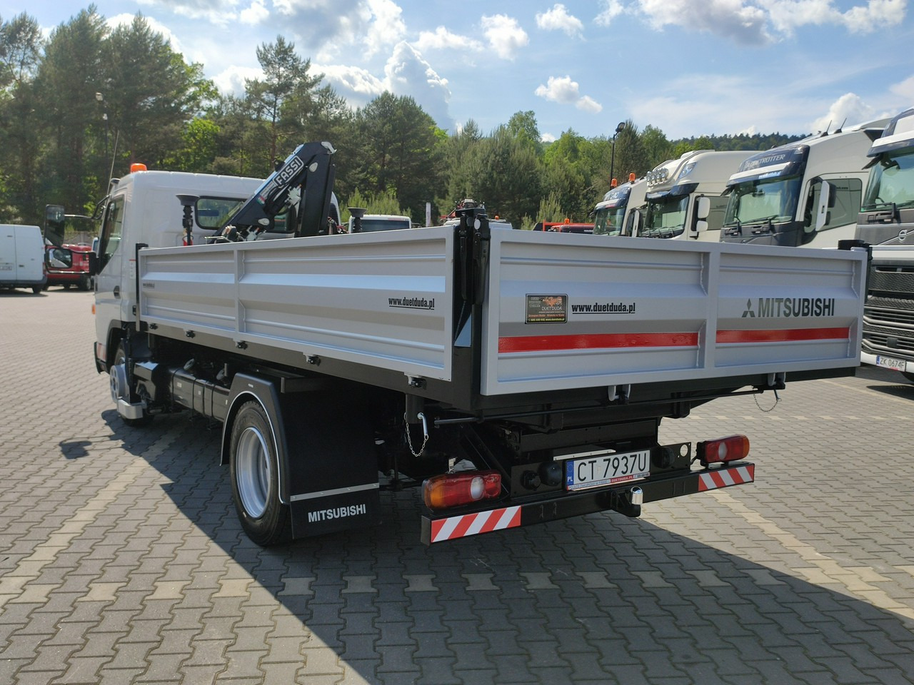 Leasing Mitsubishi Canter Fuso 9C18 3.0/180KM Automat, HDS FASSI F30 Wywrotka 3-str Mitsubishi Canter Fuso 9C18 3.0/180KM Automat, HDS FASSI F30 Wywrotka 3-str: gambar 12