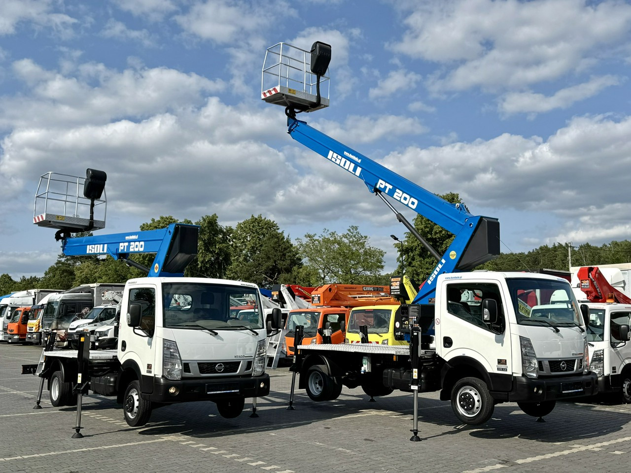 Nissan Cabstar - Platform udara yang dipasang di truk: gambar 4 Nissan Cabstar - Platform udara yang dipasang di truk: gambar 4