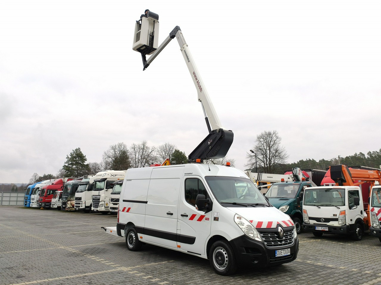 Renault Master - Platform udara yang dipasang di truk: gambar 3 Renault Master - Platform udara yang dipasang di truk: gambar 3