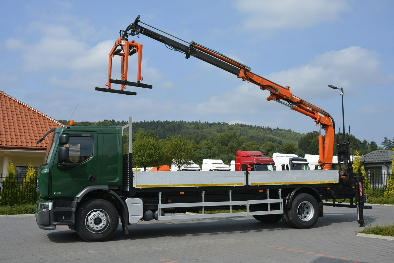 Renault Premium 180.240DXI długość Skrzyni-6.820cm + HDS TEREX TLC 92.2 - Truk flatbed, Truk derek: gambar 3 Renault Premium 180.240DXI długość Skrzyni-6.820cm + HDS TEREX TLC 92.2 - Truk flatbed, Truk derek: gambar 3
