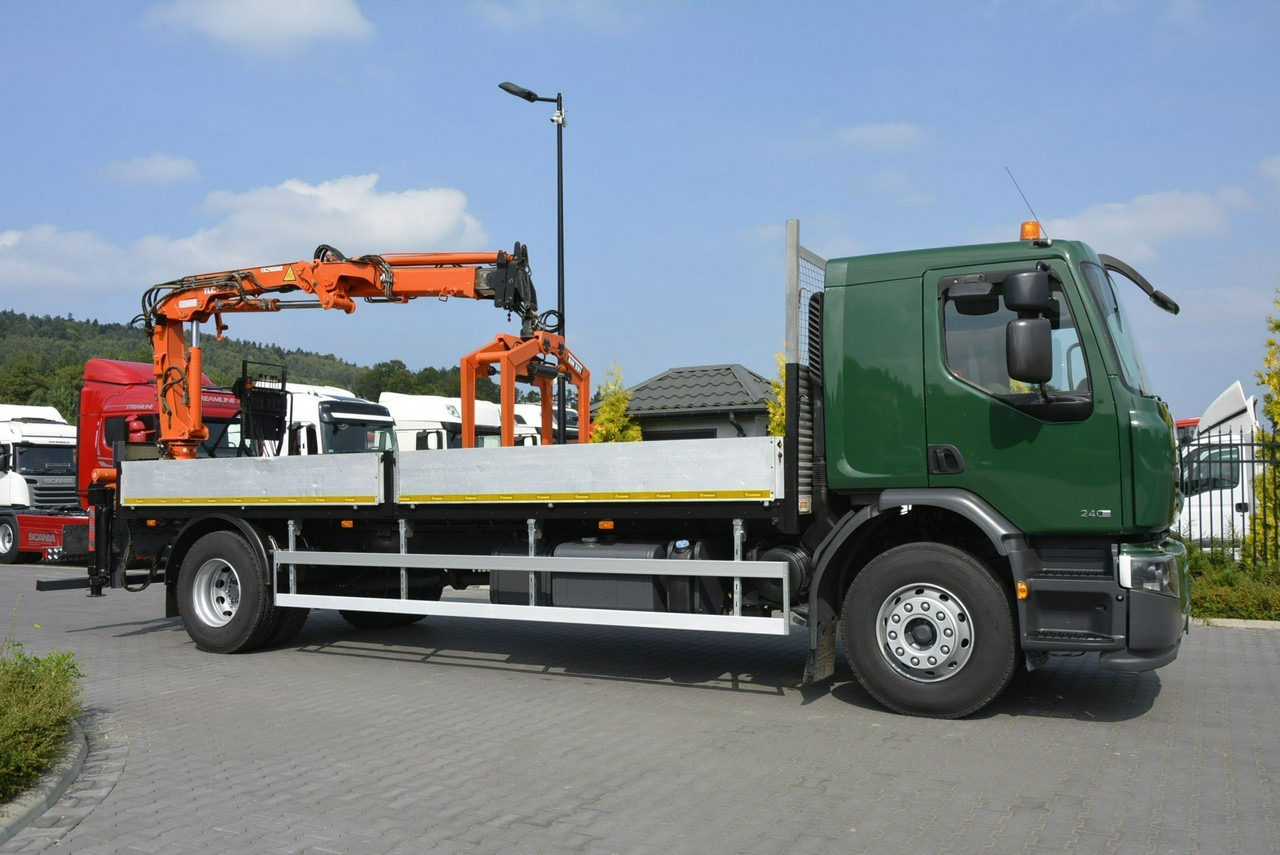 Renault Premium 180.240DXI długość Skrzyni-6.820cm + HDS TEREX TLC 92.2 - Truk flatbed, Truk derek: gambar 4 Renault Premium 180.240DXI długość Skrzyni-6.820cm + HDS TEREX TLC 92.2 - Truk flatbed, Truk derek: gambar 4