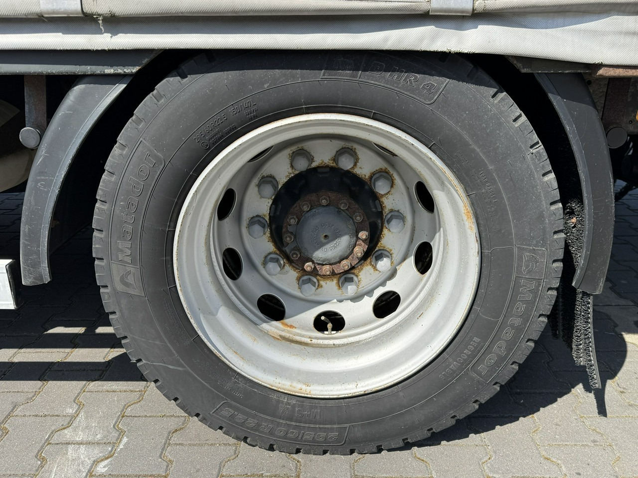 Truk dengan terpal samping Renault Premium 380 DXi Euro 5 Firana 19 Palet Dach Zsuwany 18ton DMC: gambar 10