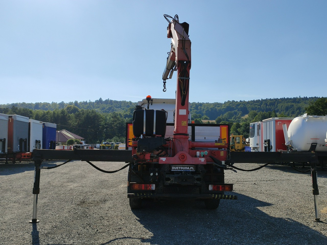 Scania 124L 420 6x2 Retarder HDS FASSI F170 Budowlanka - Truk flatbed, Truk derek: gambar 4 Scania 124L 420 6x2 Retarder HDS FASSI F170 Budowlanka - Truk flatbed, Truk derek: gambar 4