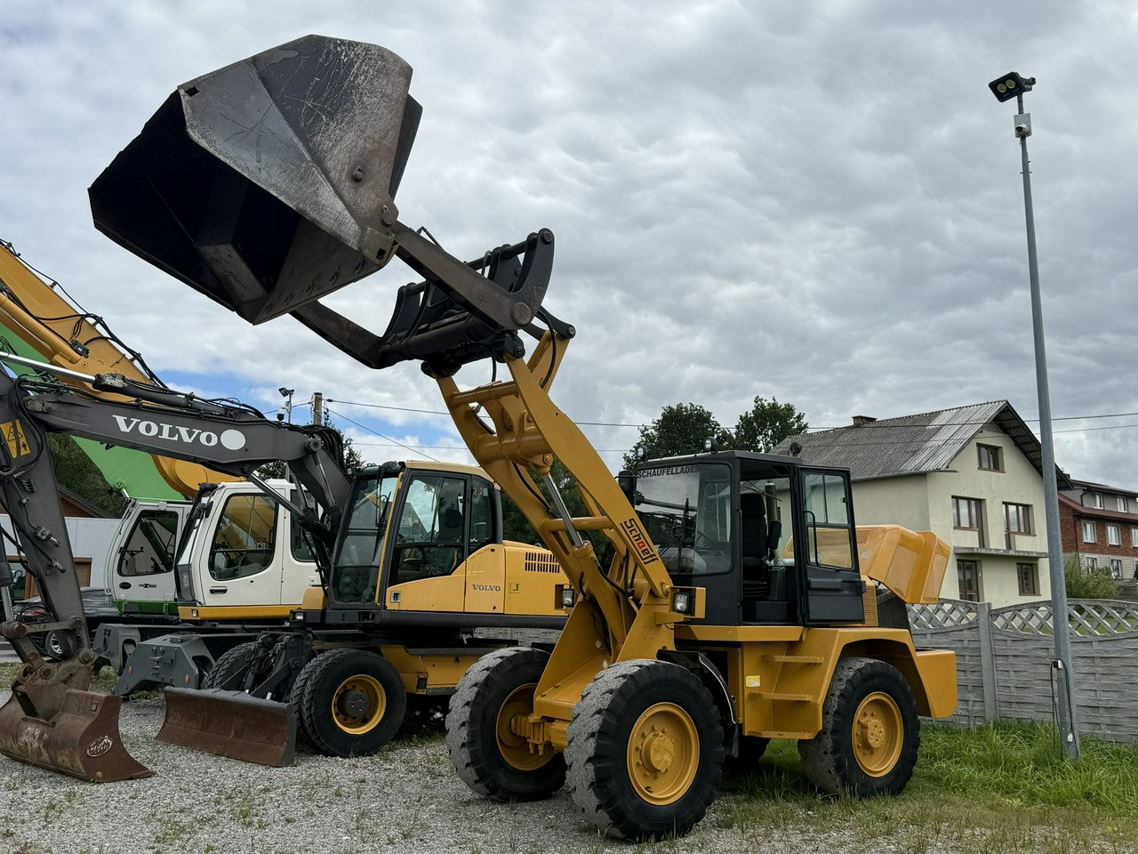 Wheel loader Schaeff ZL140 ZEPPELIN Chwytak do Drzewa Łyżka Wysokiego Wysypu: gambar 1