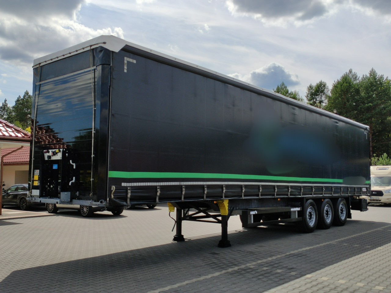 Semi-trailer dengan terpal samping Schmitz Cargobull SCB Firana Standard Oś Podnoszona Super Stan UNIKAT !!!: gambar 7