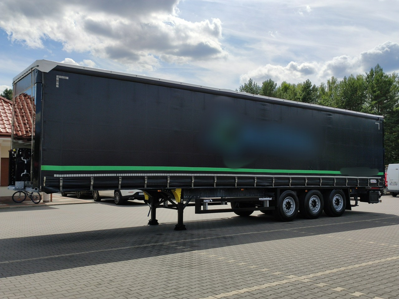 Schmitz Cargobull SCB Firana Standard Oś Podnoszona Super Stan UNIKAT !!! - Semi-trailer dengan terpal samping: gambar 2 Schmitz Cargobull SCB Firana Standard Oś Podnoszona Super Stan UNIKAT !!! - Semi-trailer dengan terpal samping: gambar 2