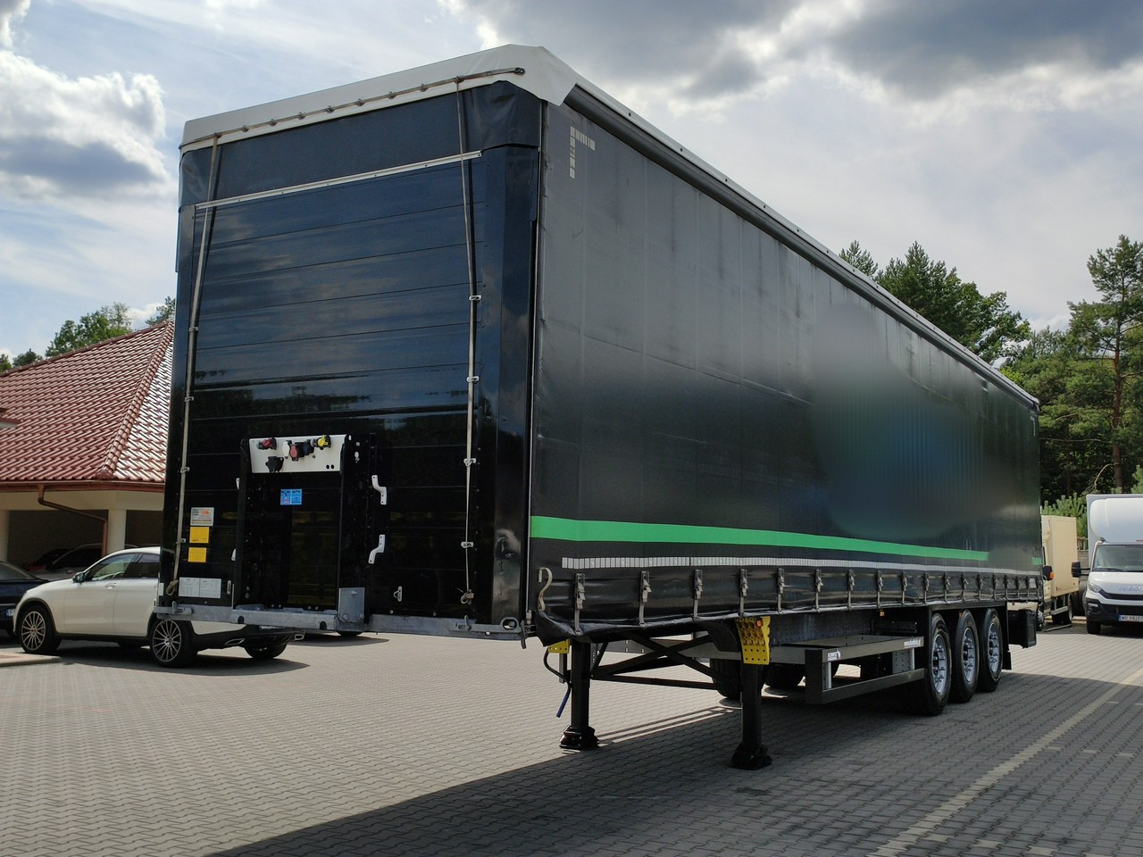 Schmitz Cargobull SCB Firana Standard Oś Podnoszona Super Stan UNIKAT !!! - Semi-trailer dengan terpal samping: gambar 4 Schmitz Cargobull SCB Firana Standard Oś Podnoszona Super Stan UNIKAT !!! - Semi-trailer dengan terpal samping: gambar 4