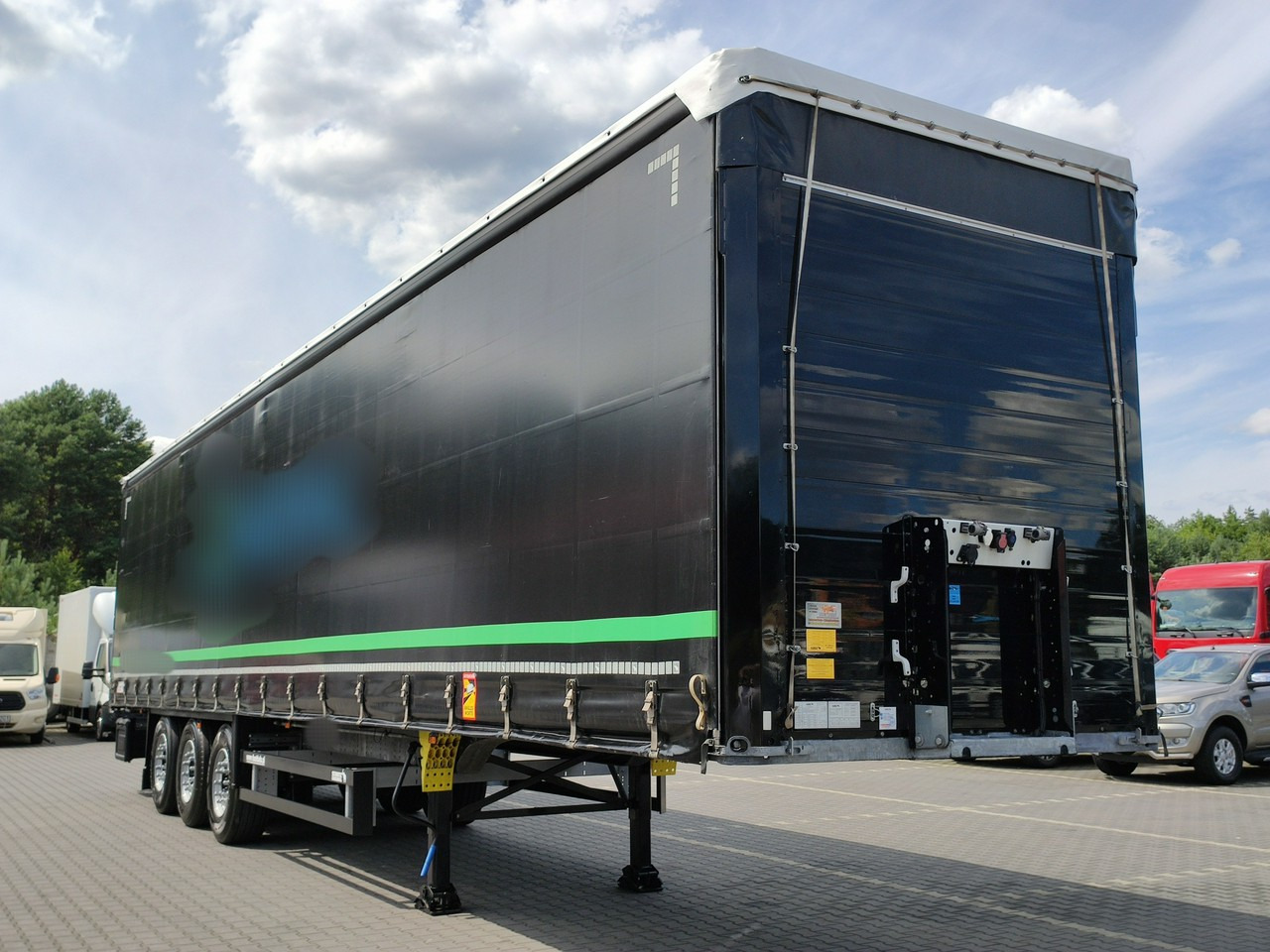 Schmitz Cargobull SCB Firana Standard Oś Podnoszona Super Stan UNIKAT !!! - Semi-trailer dengan terpal samping: gambar 3 Schmitz Cargobull SCB Firana Standard Oś Podnoszona Super Stan UNIKAT !!! - Semi-trailer dengan terpal samping: gambar 3