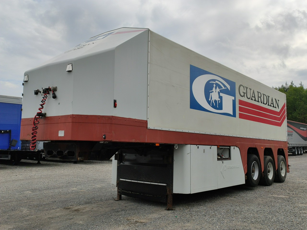 Faymonville Do Przewozu Szkła , Płyt Betonowych - Semi-trailer: gambar 2 Faymonville Do Przewozu Szkła , Płyt Betonowych - Semi-trailer: gambar 2