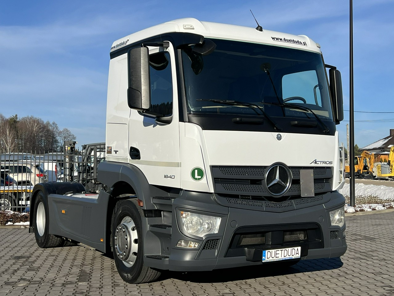 Mercedes ACTROS 1840 Euro 6 ADR HYDRAULIKA Niska Kabina Standard !!! - Tractor head: gambar 3 Mercedes ACTROS 1840 Euro 6 ADR HYDRAULIKA Niska Kabina Standard !!! - Tractor head: gambar 3