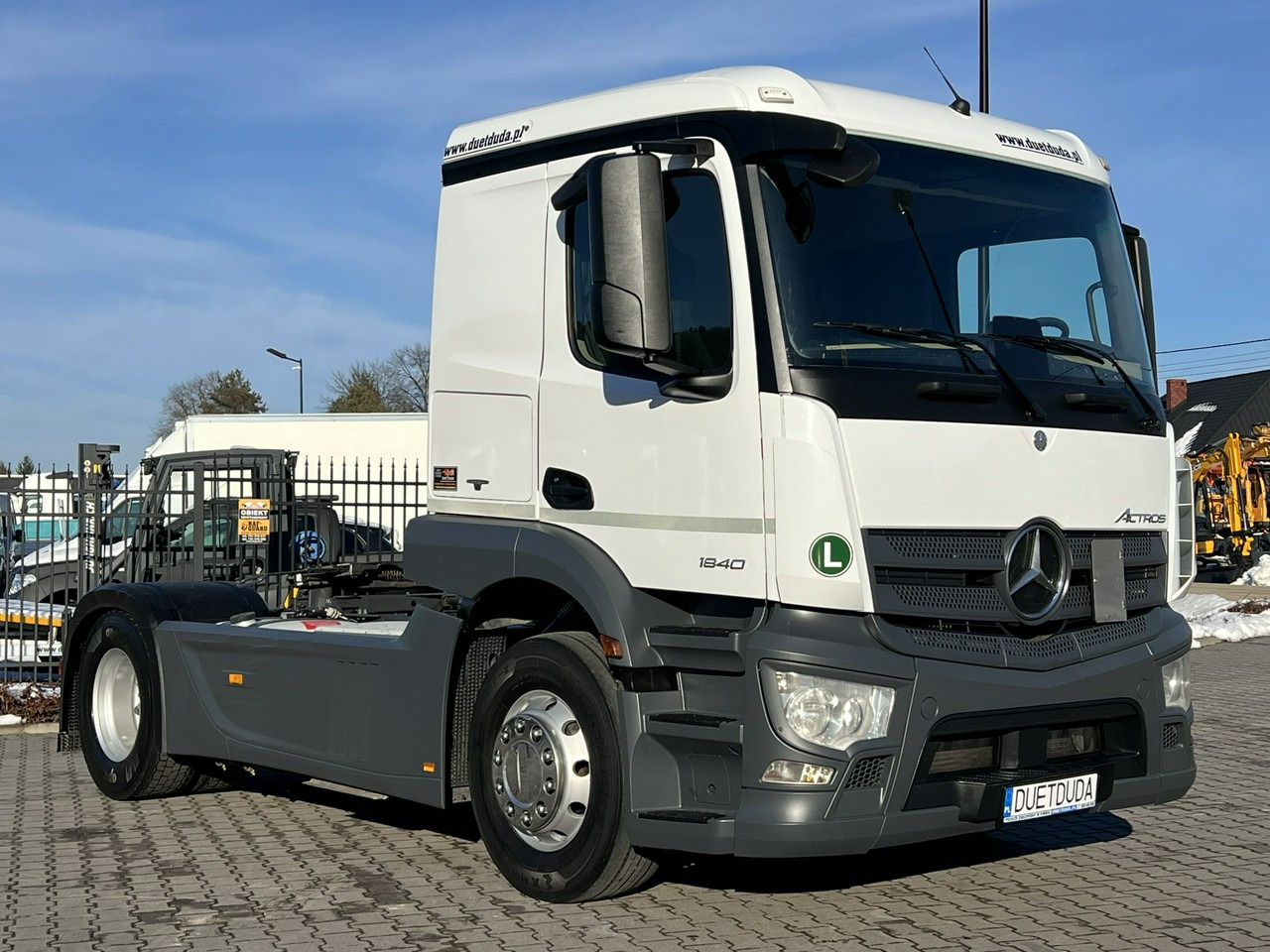 Mercedes ACTROS 1840 Euro 6 ADR HYDRAULIKA Niska Kabina Standard !!! - Tractor head: gambar 1 Mercedes ACTROS 1840 Euro 6 ADR HYDRAULIKA Niska Kabina Standard !!! - Tractor head: gambar 1