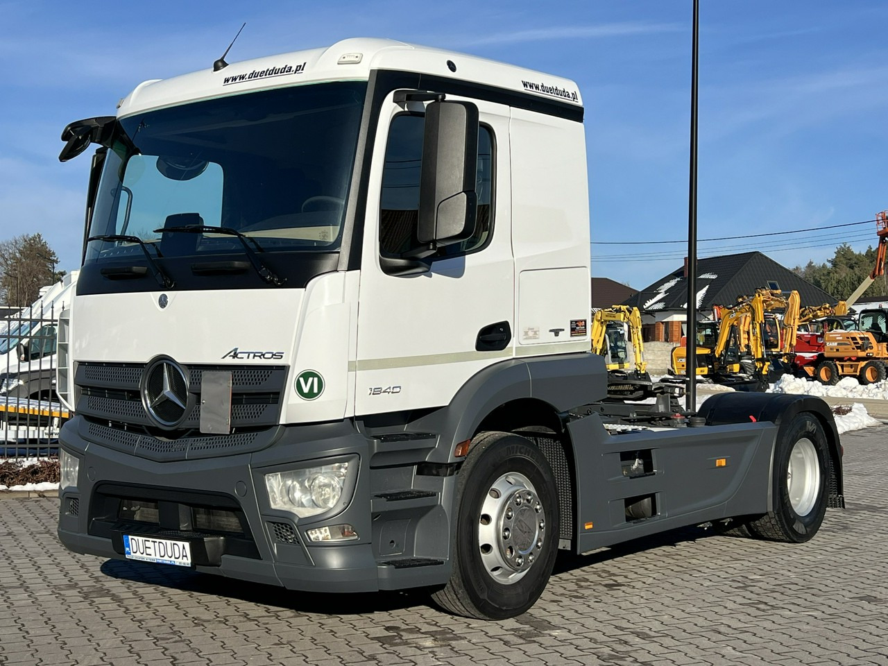 Mercedes ACTROS 1840 Euro 6 ADR HYDRAULIKA Niska Kabina Standard !!! - Tractor head: gambar 2 Mercedes ACTROS 1840 Euro 6 ADR HYDRAULIKA Niska Kabina Standard !!! - Tractor head: gambar 2