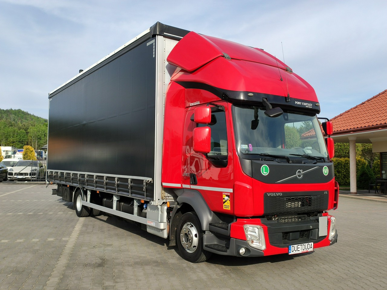 Volvo FL12.240 E6 Firana Tył Drzwi Dach Zsuwany Bogato Wyposażony !!! - Truk dengan terpal samping: gambar 3 Volvo FL12.240 E6 Firana Tył Drzwi Dach Zsuwany Bogato Wyposażony !!! - Truk dengan terpal samping: gambar 3
