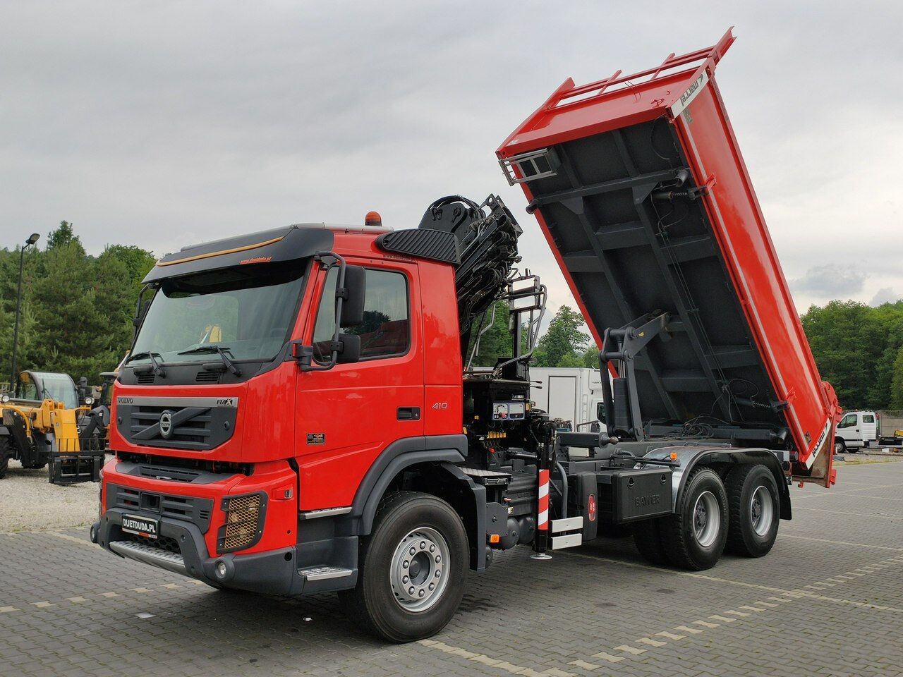 Volvo FMX 410 6x4 13L HDS Radiowy Hydroburta - Truk jungkit, Truk derek: gambar 3 Volvo FMX 410 6x4 13L HDS Radiowy Hydroburta - Truk jungkit, Truk derek: gambar 3