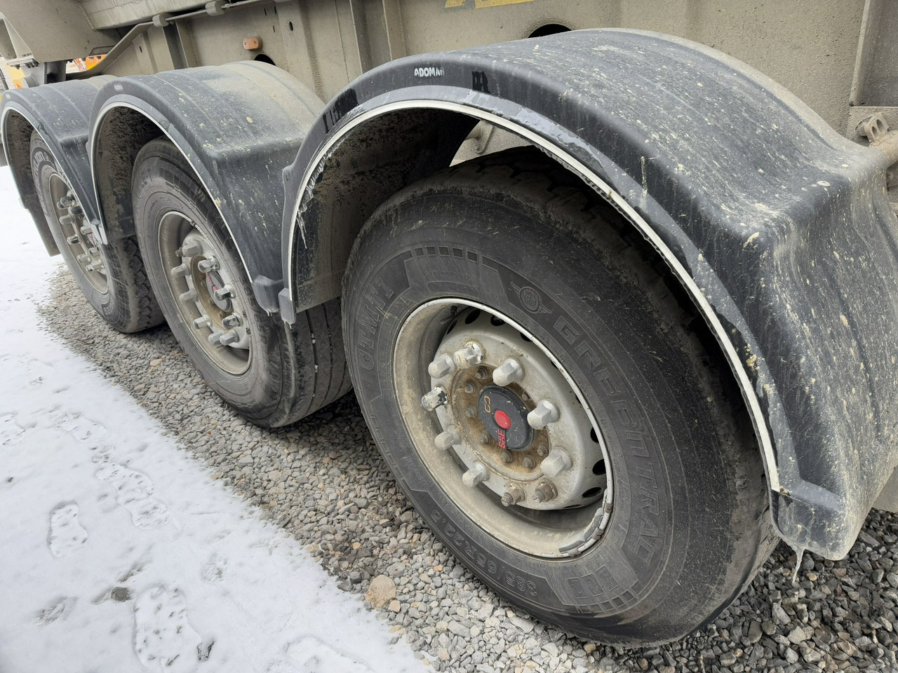Semi-trailer jungkit Zasław D-653A Mulda Stalowa Hardox 30m: gambar 21