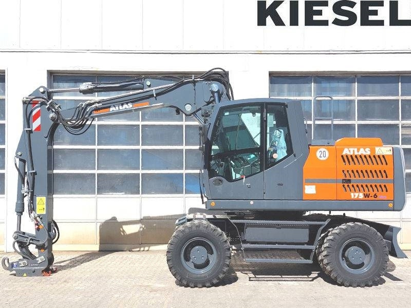 Atlas 175 W-6 - Ekskavator roda: gambar 1 Atlas 175 W-6 - Ekskavator roda: gambar 1
