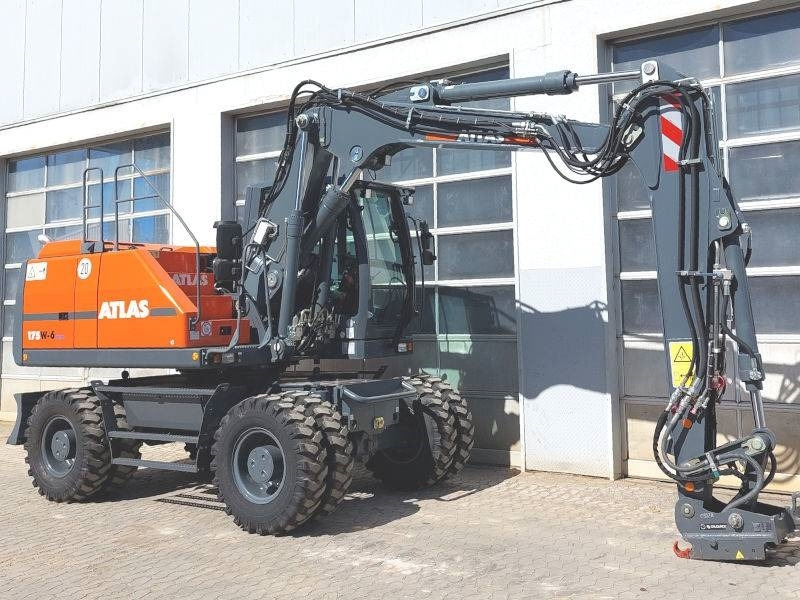 Atlas 175 W-6 - Ekskavator roda: gambar 4 Atlas 175 W-6 - Ekskavator roda: gambar 4