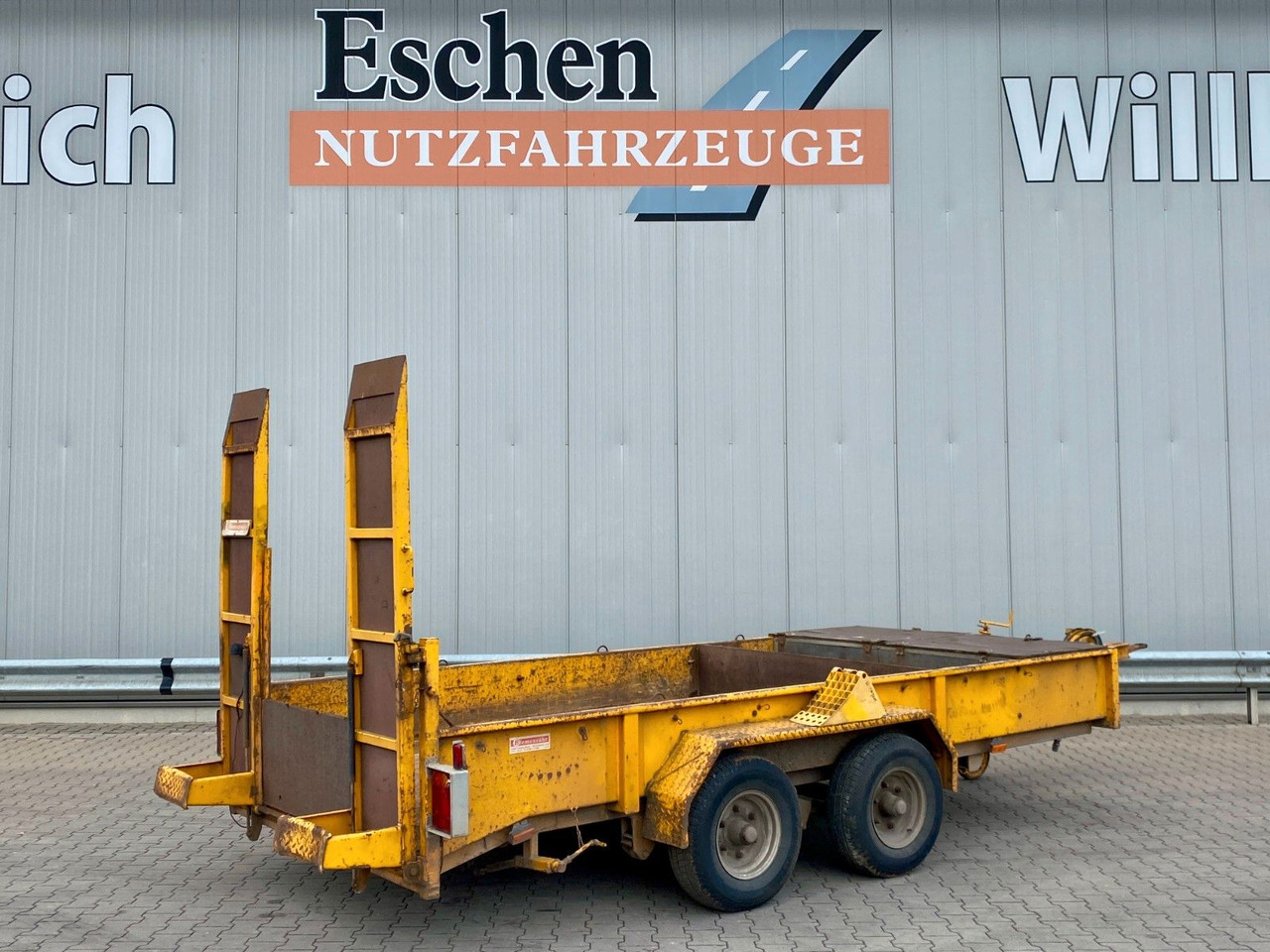 Blomenröhr Anhänger Tieflader | Ladehöhe: ca. 600mm*Blatt - Trailer low bed: gambar 4 Blomenröhr Anhänger Tieflader | Ladehöhe: ca. 600mm*Blatt - Trailer low bed: gambar 4